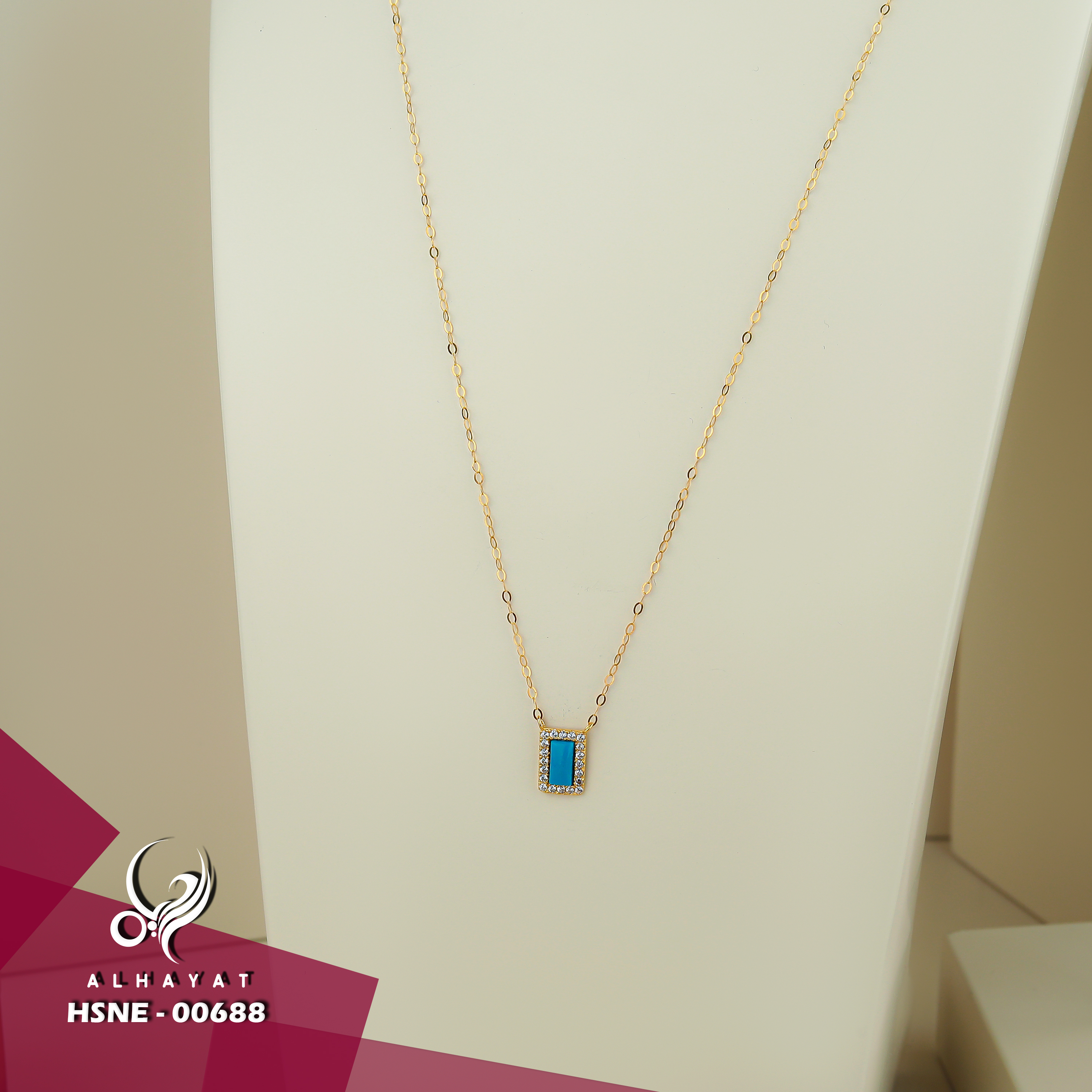 21 karat gold choker, made in Turkey - (H-0969)